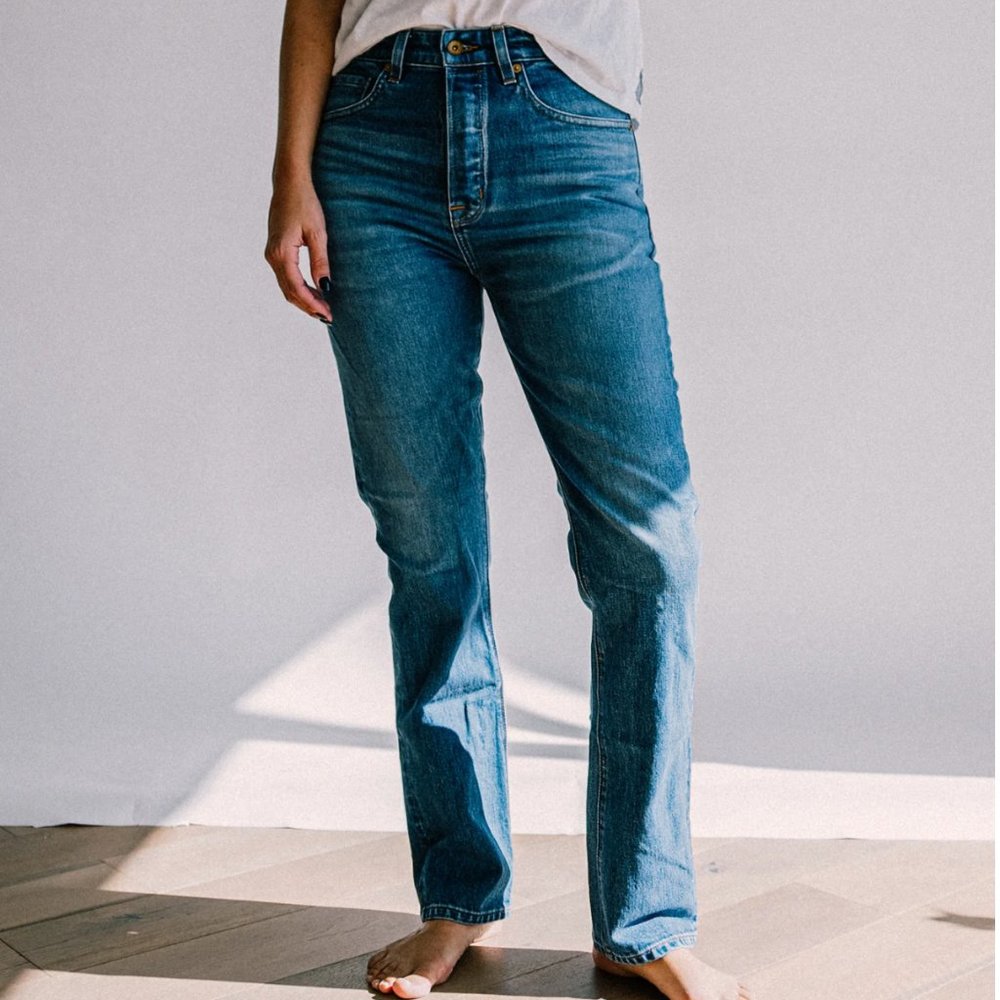 NWOT Weis Made Sidney Jean in Salt Water Wash